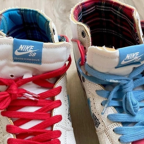 Men's 11 Nike SB Dunk High Pro Ishod Wair x Magnus Walker DH7683-100 Authentic! - Picture 4 of 11